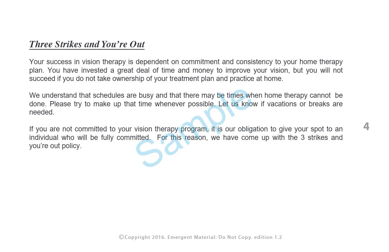 Home Therapy Booklet Preview