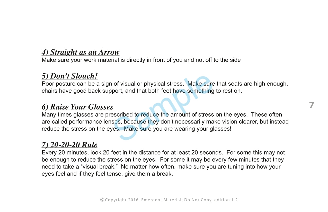 Home Therapy Booklet Preview
